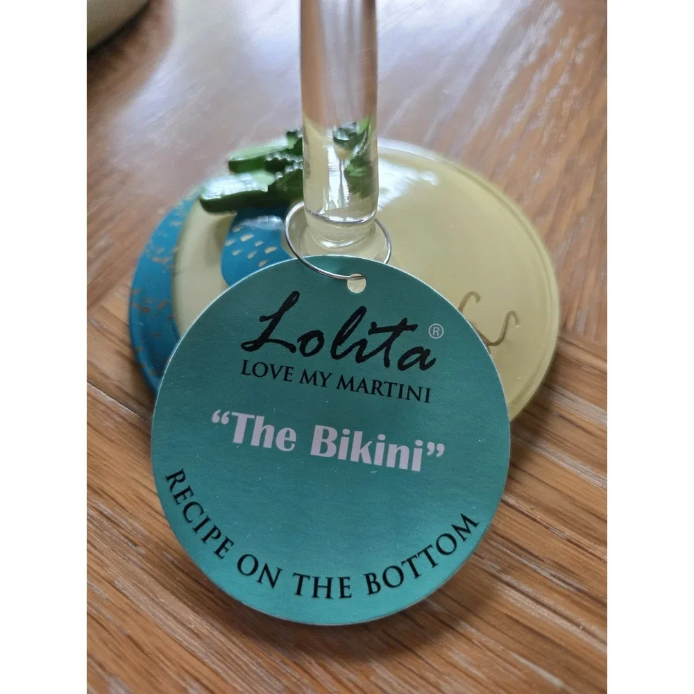 Lolita Santa Barbara Love My Martini Glass 